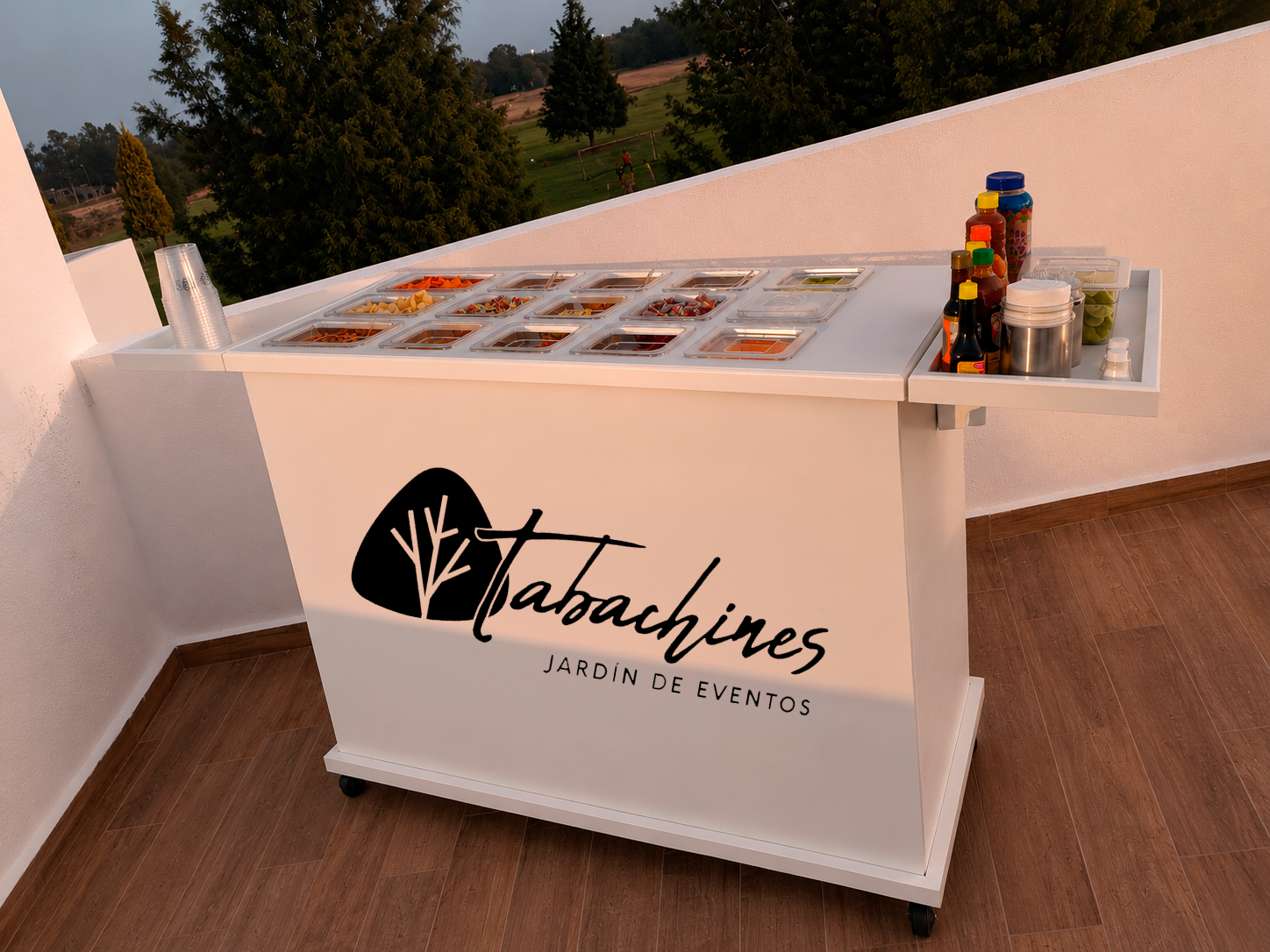 Barra de snacks Jardín Tabachines